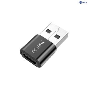 تبدیل usb به تایپ سی یسیدو مدل yesido gs09