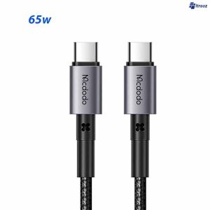 کابل شارژ 65وات دو سر تایپ سی مک دودو Mcdodo CA-3131