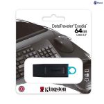 فلش 64 گیگ کینگستون مدل kingston Exodia usb3.2