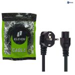 کابل برق لپ تاپ سه پین 1.5متری مدلeleven