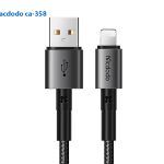 کابل شارژ یو اس بیبه‌لایتنینگ‌مکدودو macdodo ca-358