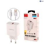 شارژر دیواری 15 وات لیتو مدل LH-16 همراه با کابل میکرو