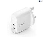 شارژر دیواری 40 وات بلکینDual USB-C ports